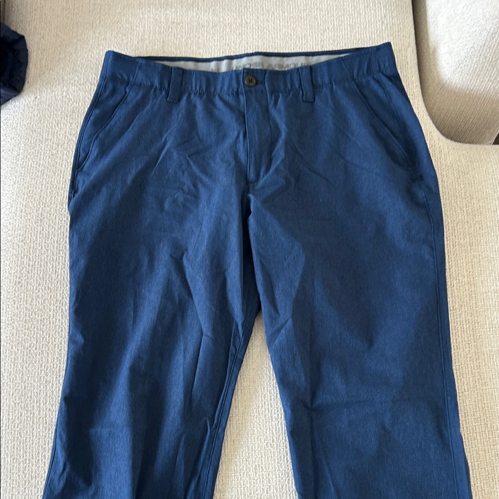 Under Armour Navy Blue Golf Pants